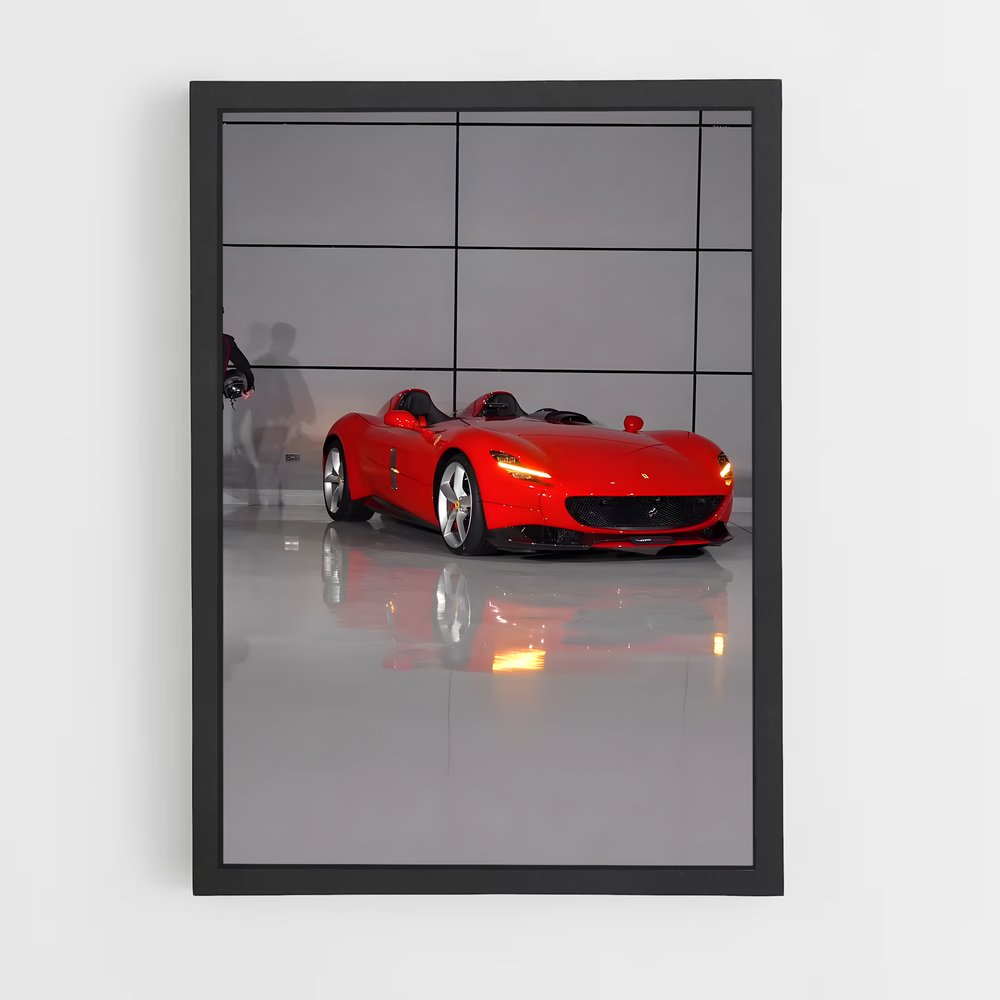 Poster Drive Passion – affiche Ferrari (vue 2)